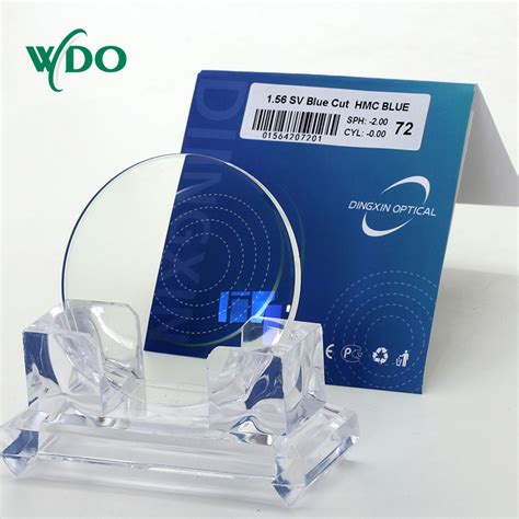 Factory Stock 1 56 UV420 Blue Light Cutting Blue Coating Green Coating