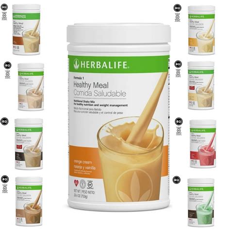 New Herbalife Formula Healthy Meal Nutritional Shake Mix All New