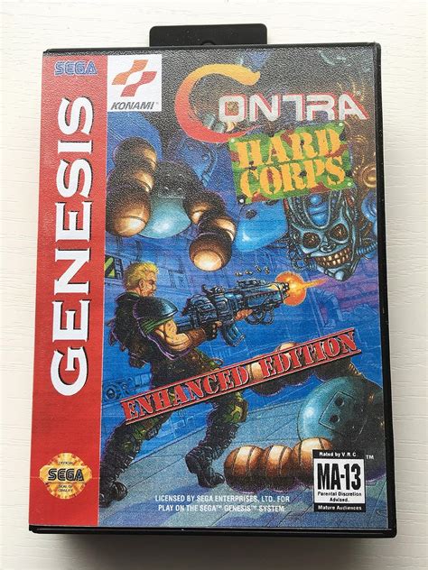 Amazon Contra Hard Corps Enhanced Edition Sega Genesis