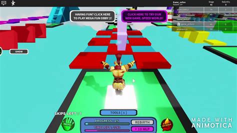 Mega Fun Obby 1 Roblox 3 Youtube