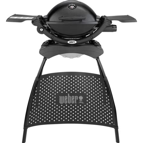 Weber Q1200 gasgrill med stand Køb med dag til dag levering her