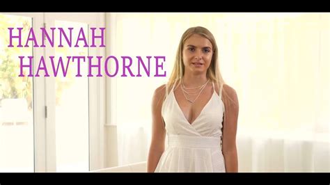 Hannah Hawthorne Youtube