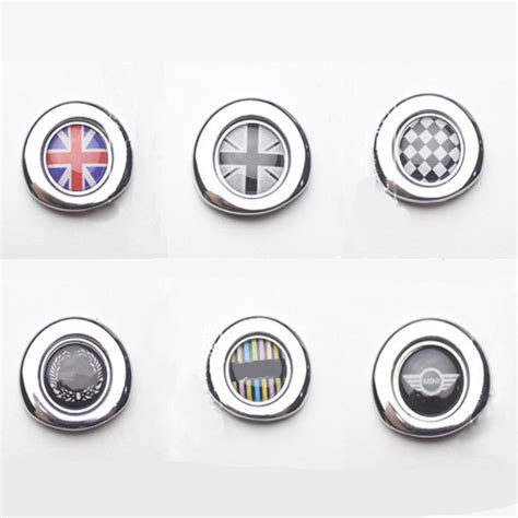 1Set Car Styling Start Button Decorative Sticker Protective Auto ...