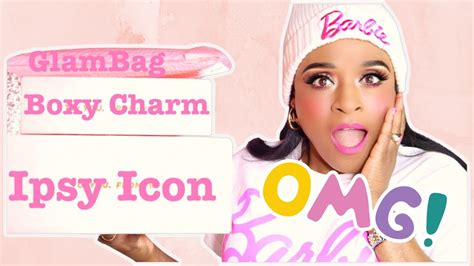 First Ipsy Icon Box Boxycharm And Ipsy Glam Bag Unboxing May 2023 Youtube