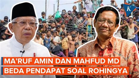 Lokasi Penampungan Pengungsi Rohingya Mahfud Md Tak Setuju Di Pulau