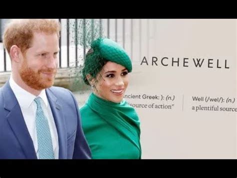 Meghan Markle Et Le Prince Harry Publient Les Comptes De Archewell