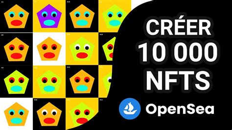 Comment créer automatiquement 10 000 NFTs sur OpenSea Solidity