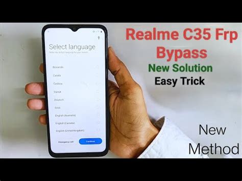 Realme C35 Frp Bypass RMX3511 Frp Unlock Android 11 Without PC 2024