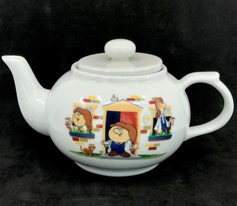 Tetley Tea Folk Teapot Mascot Transfer Design Ceramic 3 Cup Etsy