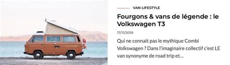 Vans Fourgons De L Gende Le Volkswagen T Fourgonlesite