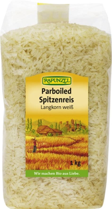 Rapunzel Parboiled Spitzenreis Langkorn Wei Er Pack X Kg