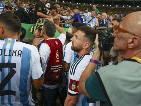 Galerie Foto Incidente Grave N Duelul Brazilia Argentina Messi A