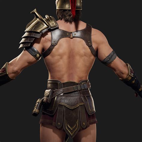 Spartan Hoplite - 3D Model by RyanReos