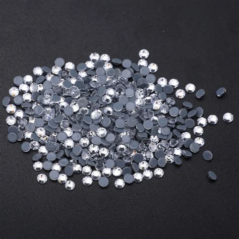SS3 SS40 Top Quality White Clear Iron On Hotfix Rhinestones Stones FlatBack Hot Fix Crystals