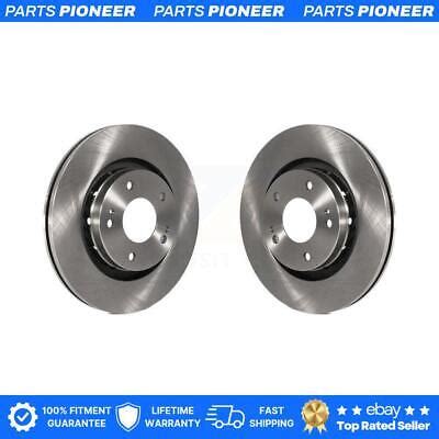 Front Disc Brake Rotors Pair For Mitsubishi Lancer Outlander Phev Ebay