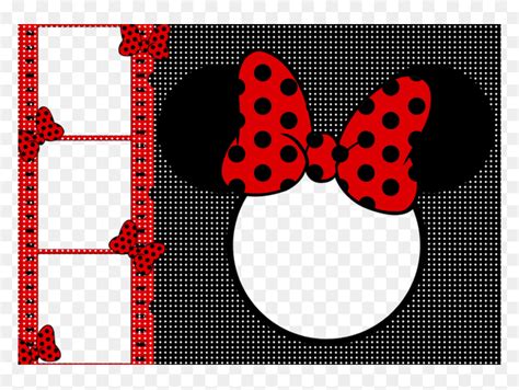 Red Invitation Card Minnie Mouse Hd Png Download Vhv