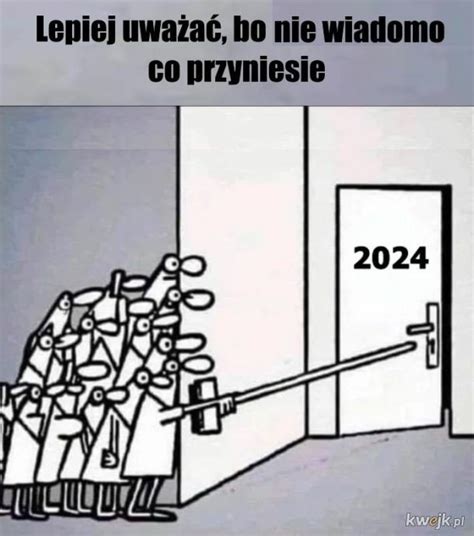 Nowy rok nowe postanowienia nowe memy Zacznij 2024 rok na wesoło