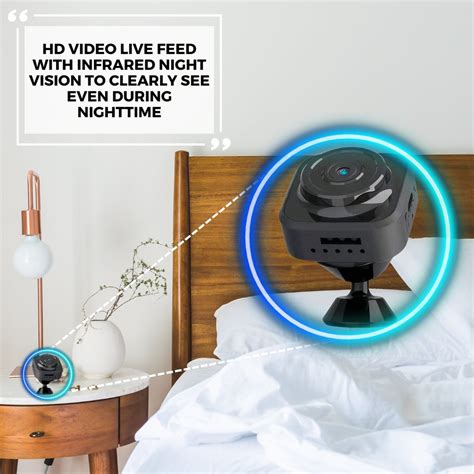 Smart Mini Camera Monitor Hd Live Video And Wifi Remote Control