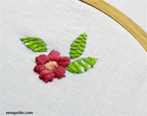 Leaf Embroidery : 15 Different Ways To Embroider Leaves - SewGuide