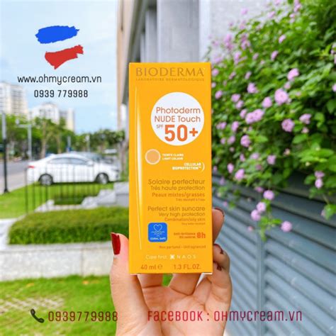Kem Chống Nắng Bioderma Photoderm Nude Touch Cho Da Dầu 40ml