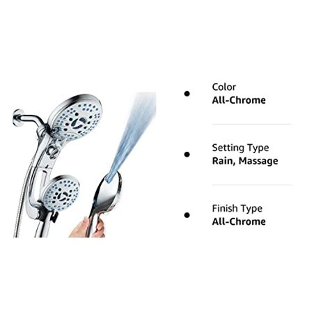 Aquacare As Seen On Tv High Pressure Handheld Rain Mode Way Shower