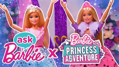 Barbie Ask Barbie About Her Favorite Songs From Barbie Princess Adventure 👑 🎶 Youtube