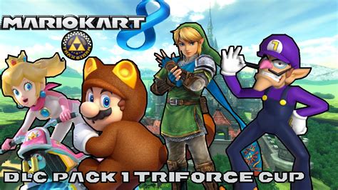 Lets Play Mario Kart 8 150cc Dlc Pack 1 Triforce Cup 4 Player