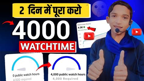 K Watchtime Youtube Watchtime Kaise Badhaye