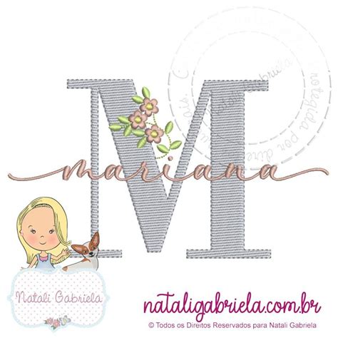 Bordado De Nome Mariana