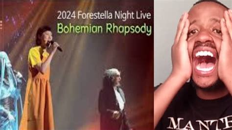 포레스텔라 FORESTELLA REACTION Bohemian Rhapsody FORESTELLA Night Live