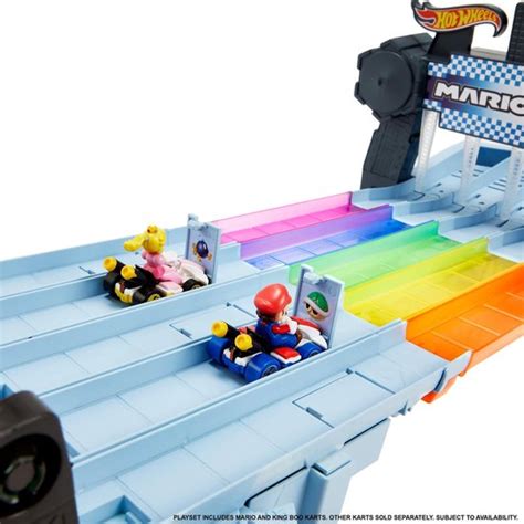 Hot Wheels Mario Kart Prijzen Vergelijken Regenboog Raceset
