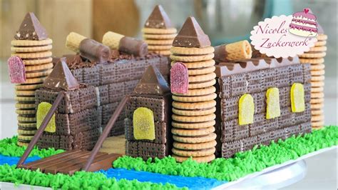 Ritterburg Kuchen Ohne Fondant Einfache Geburtstagstorte Castle