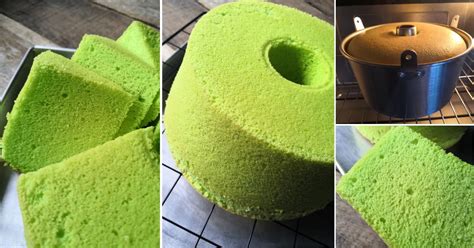 Buat Sendiri Kek Chiffon Pandan Yang Gebu And Lembut Macam Span Memang