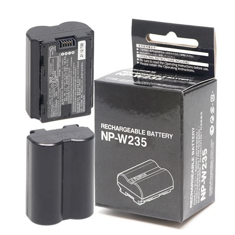 Fujifilm Np W235 Rechargeable Li Ion Battery Fujifilm Xh2s Battery