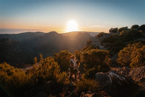 Pico do Arieiro i Pico Ruivo Zachód i wschód Słońca na najwyższych