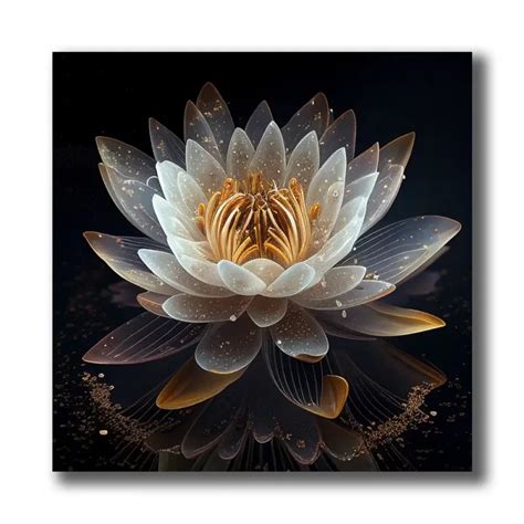 Tableau Zen Fleur De Lotus Comme Des Tableaux