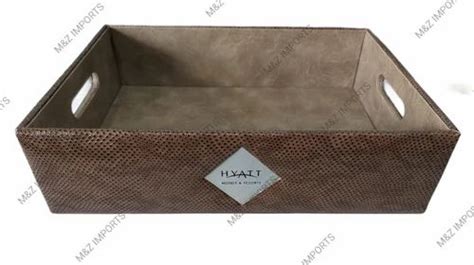Black Brown Leather Laundry Tray At ₹ 850piece In Mumbai Id 12707672662