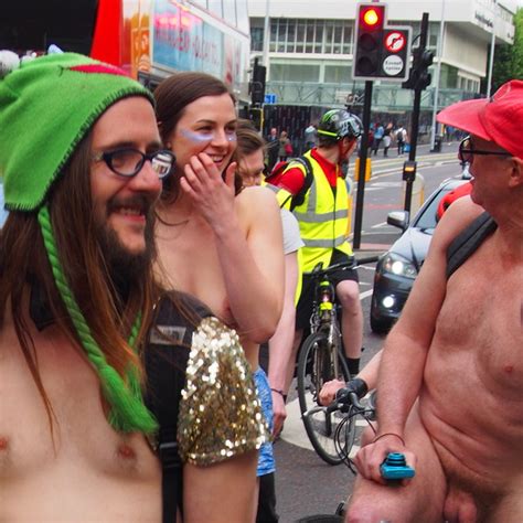 WNBR MCR 17 World Naked Bike Ride Oil Dependency Protest