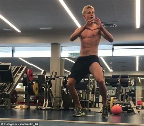 Manchester City Starlet Zinchenko Performs DoTheShiggy As Sports Stars