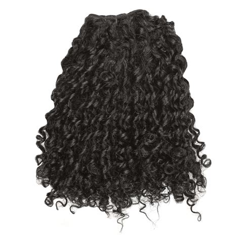 Mega Hair Costurado Cabelo Humano Cacheado 50cm Preto Shopee Brasil