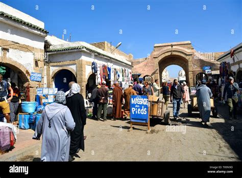 Marokko Mogador Safi Marrakesch Essaouira Als Weltkulturerbe Von