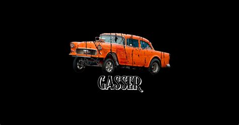 Gasser Hot Rod Chevrolet Sticker Teepublic