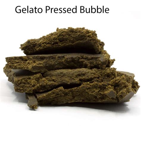 Gelato Strain Sativa Pressed Bubble Hash Cannabis Shop Australia