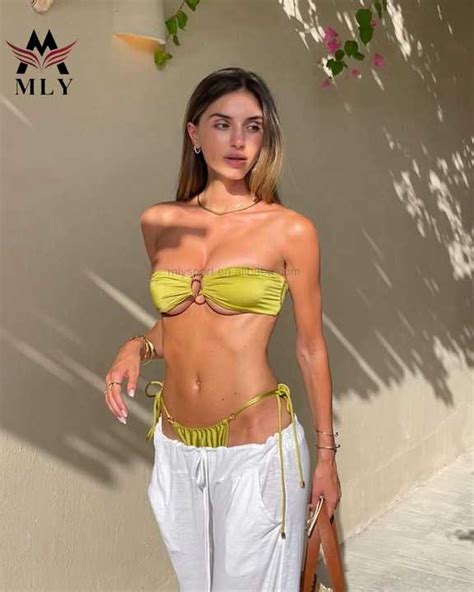 MLY Sexy Micro Bikini Set Thong Swimsuit Women Swimwear String Summer Bikini Alibaba