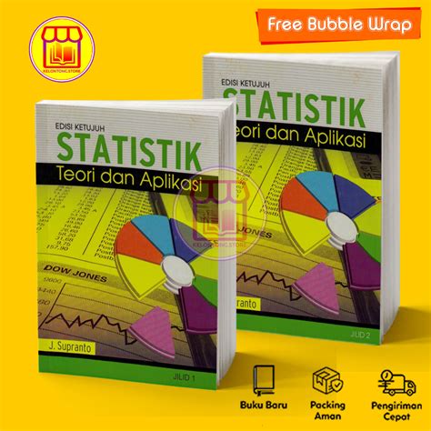 Jual Paket Buku Statistik Teori Dan Aplikasi Edisi Jilid By J