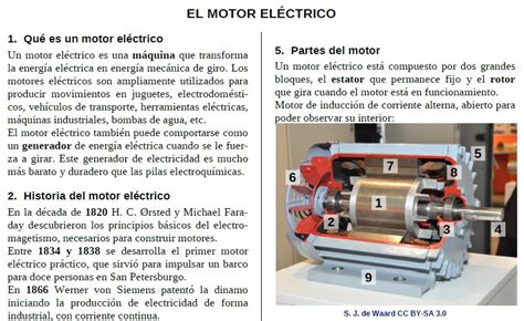 El Motor El Ctrico Componentes El Ctricos Picuino