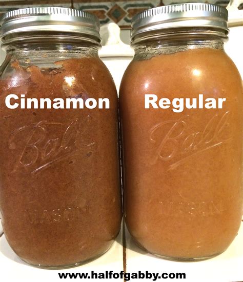 Crockpot Cinnamon Applesauce No Sugar Added — Half Of Gabby