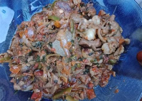 Stewed Goat Meat Recipe By Carol W Cookpad