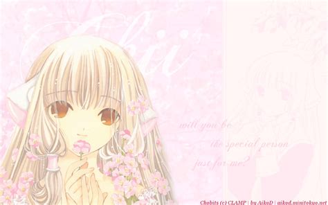 Chobits Wallpaper Pink Chii Minitokyo