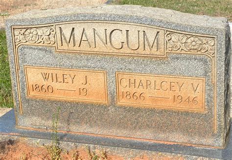 Wiley James Mangum Memorial Find A Grave